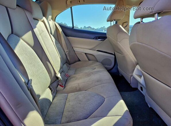 4T1C11AK6LU906887 2020 TOYOTA CAMRY Черный Вид задних сидений