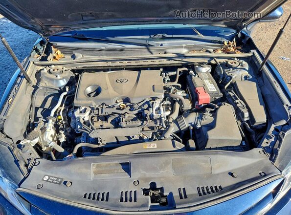 4T1C11AK6LU906887 2020 TOYOTA CAMRY Черный Вид задней части салона