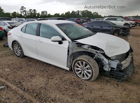 4T1C11AK6LU917596 2020 TOYOTA CAMRY White წინა მარჯვენა