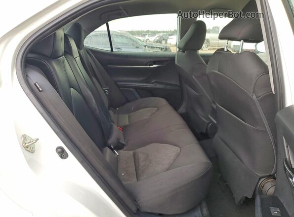 4T1C11AK6LU917596 2020 TOYOTA CAMRY White უკანა სავარძლების ხედი