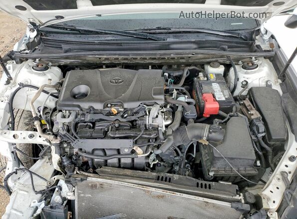 4T1C11AK6LU917596 2020 TOYOTA CAMRY White უკანა სალონის ხედი