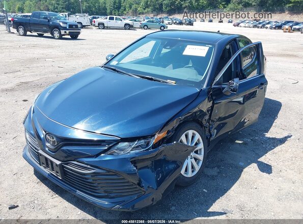 4T1C11AK6LU939923 2020 TOYOTA CAMRY Black Передня ліва чверть