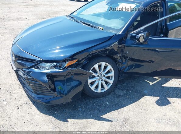 4T1C11AK6LU939923 2020 TOYOTA CAMRY Black Вид спереду