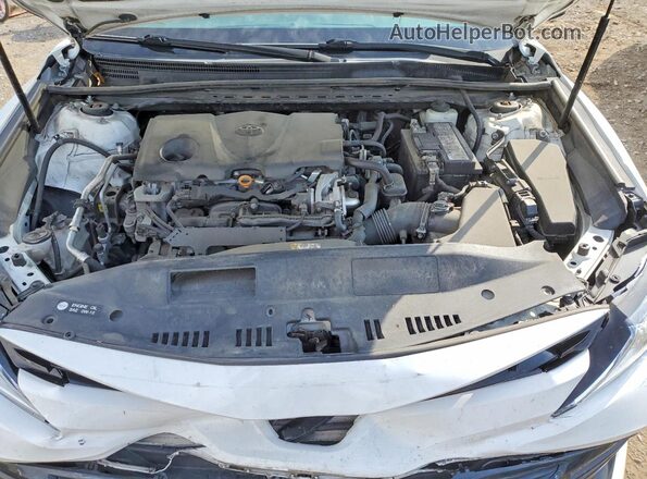 4T1C11AK7LU502660 2020 TOYOTA CAMRY White უკანა სალონის ხედი