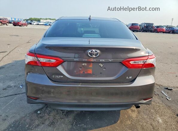 4T1C11AK7LU907627 2020 TOYOTA CAMRY Угольный Вид сзади
