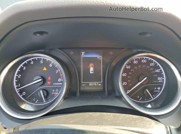 4T1C11AK7LU907627 2020 TOYOTA CAMRY Угольный Вид щитка приборов
