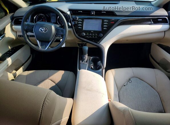 4T1C11AK7LU907627 2020 TOYOTA CAMRY Угольный Вид панели приборов