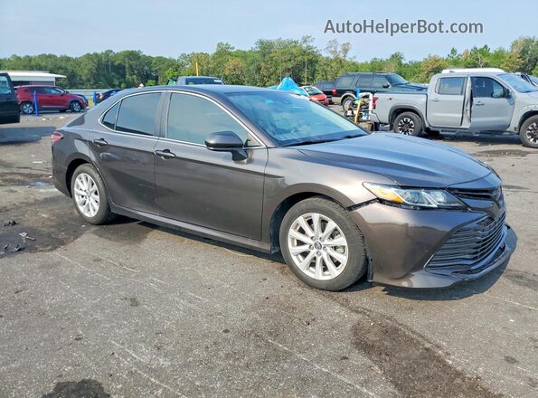 4T1C11AK7LU907627 2020 TOYOTA CAMRY Угольный Передняя правая четверть