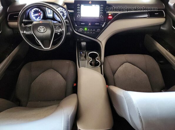 4T1C11AK7MU424169 2021 TOYOTA CAMRY White Widok deski rozdzielczej