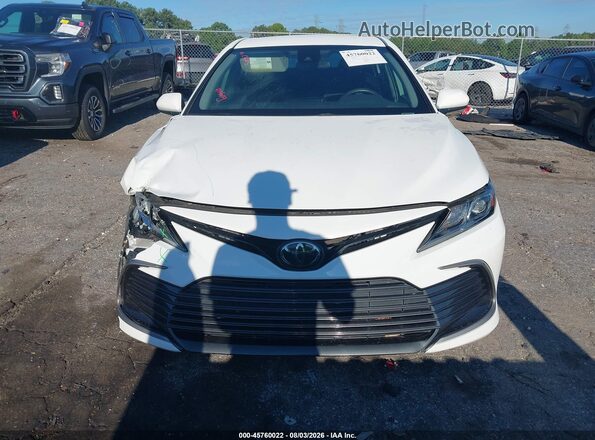 4T1C11AK8MU492495 2021 TOYOTA CAMRY White ხელსაწყოთა პანელის ხედი