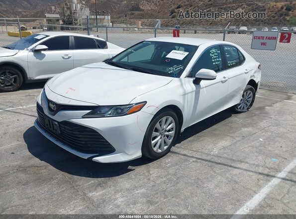 4T1C11AKXLU872016 2020 TOYOTA CAMRY Белый Передняя левая четверть