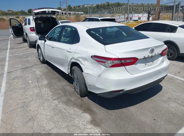 4T1C11AKXLU872016 2020 TOYOTA CAMRY Белый Задняя левая четверть