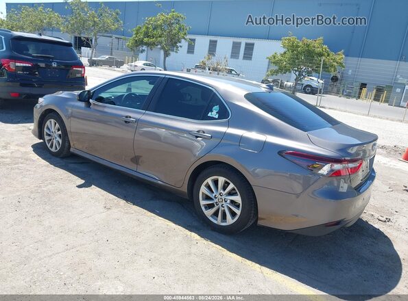 4T1C11AKXMU436770 2021 TOYOTA CAMRY Серый Задняя левая четверть