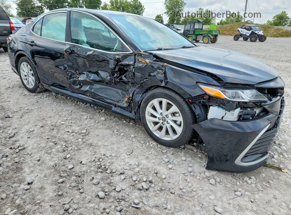4T1C11BK3PU087437 2023 TOYOTA CAMRY Black წინა მარჯვენა