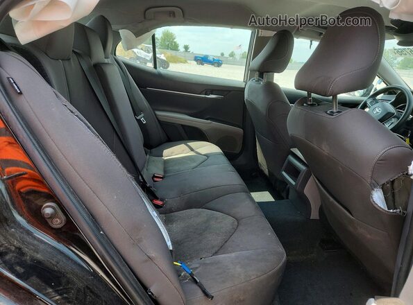 4T1C11BK3PU087437 2023 TOYOTA CAMRY Black უკანა სავარძლების ხედი