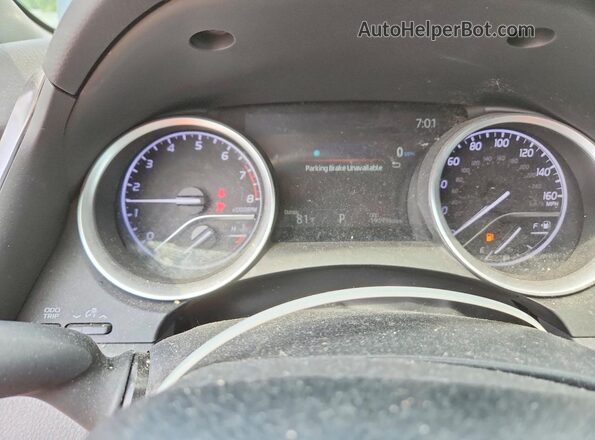 4T1C11BK3PU087437 2023 TOYOTA CAMRY Black ხელსაწყოთა პანელის ხედი