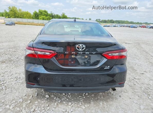 4T1C11BK3PU087437 2023 TOYOTA CAMRY Black უკანა ხედი