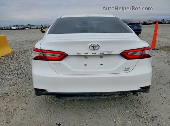 4T1C11BK5LU009204 2020 TOYOTA CAMRY White Widok z tyłu