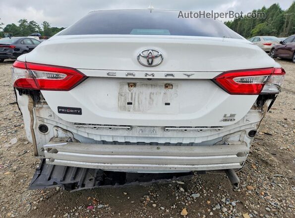 4T1C11BK5LU018095 2020 TOYOTA CAMRY White Widok z tyłu