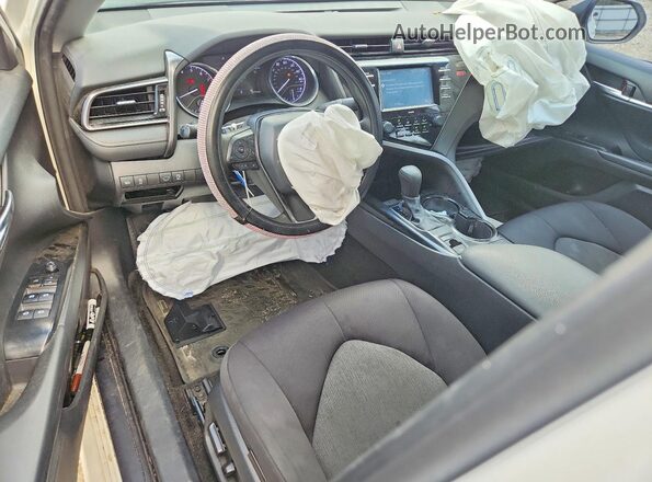 4T1C11BK5LU018095 2020 TOYOTA CAMRY White Widok deski rozdzielczej