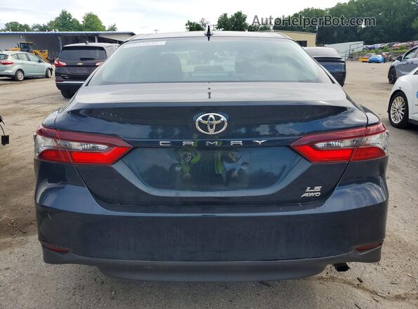 4T1C11BK6MU045727 2021 TOYOTA CAMRY Blue უკანა ხედი