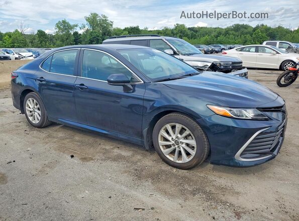 4T1C11BK6MU045727 2021 TOYOTA CAMRY Blue წინა მარჯვენა
