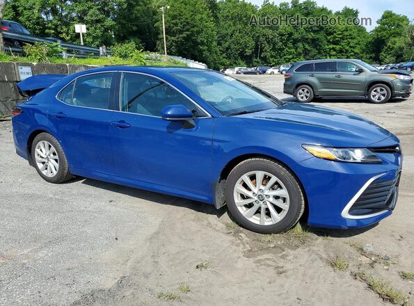 4T1C11BK6PU073211 2023 TOYOTA CAMRY Синий Передняя правая четверть
