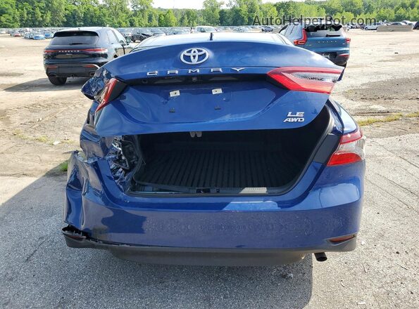 4T1C11BK6PU073211 2023 TOYOTA CAMRY Синий Вид сзади