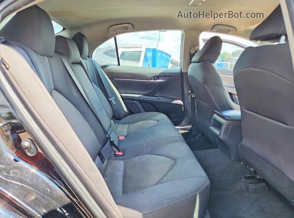 4T1C11BK8PU085750 2023 TOYOTA CAMRY Черный Вид задних сидений