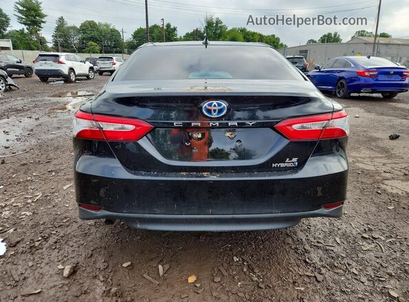 4T1C31AK3LU525864 2020 TOYOTA CAMRY Black უკანა ხედი