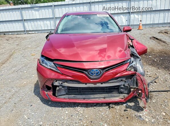 4T1C31AK4LU526053 2020 TOYOTA CAMRY Red Դիմացի տեսք