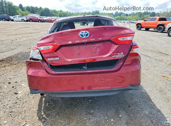 4T1C31AK4LU526053 2020 TOYOTA CAMRY Red Հետևի տեսք