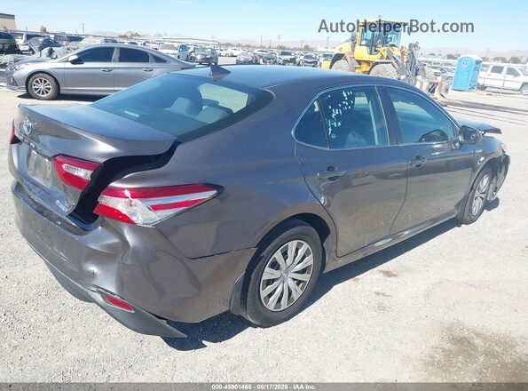 4T1C31AK5LU534713 2020 TOYOTA CAMRY Gray უკანა მარჯვენა