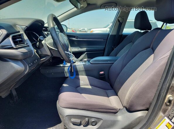 4T1C31AK7LU545454 2020 TOYOTA CAMRY Gray წინა სალონის ხედი