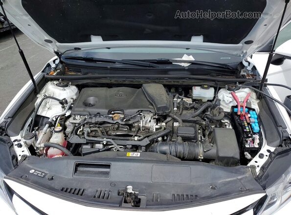 4T1C31AK9LU011162 2020 TOYOTA CAMRY Белый Вид задней части салона
