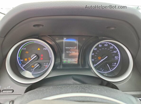4T1C31AK9MU026679 2021 TOYOTA CAMRY White Вид щитка приладів
