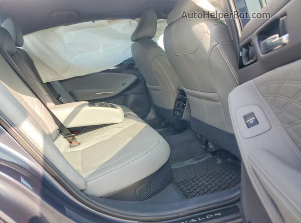 4T1D21FB5LU018710 2020 TOYOTA AVALON Blue Հետևի նստատեղերի տեսք