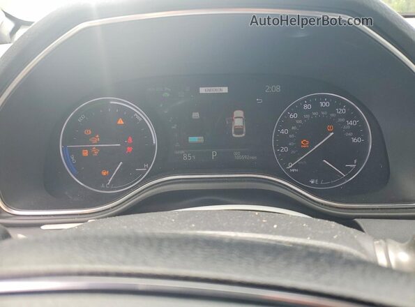 4T1DA1AB6MU002804 2021 TOYOTA AVALON Silver Vista del cuadro de instrumentos