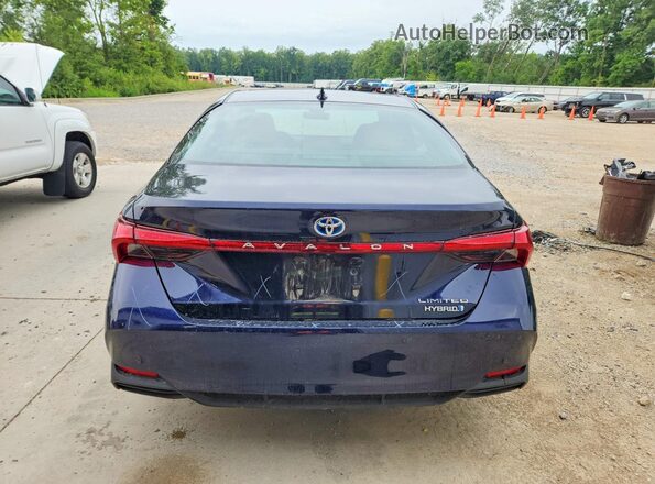 4T1DA1AB9NU013782 2022 TOYOTA AVALON Blue Vista trasera