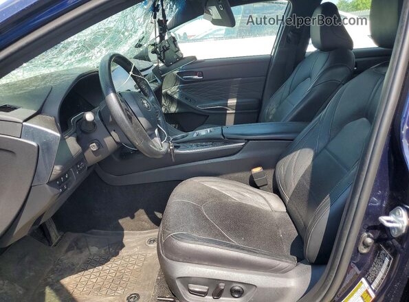 4T1DA1ABXMU004054 2021 TOYOTA AVALON Blue წინა სალონის ხედი