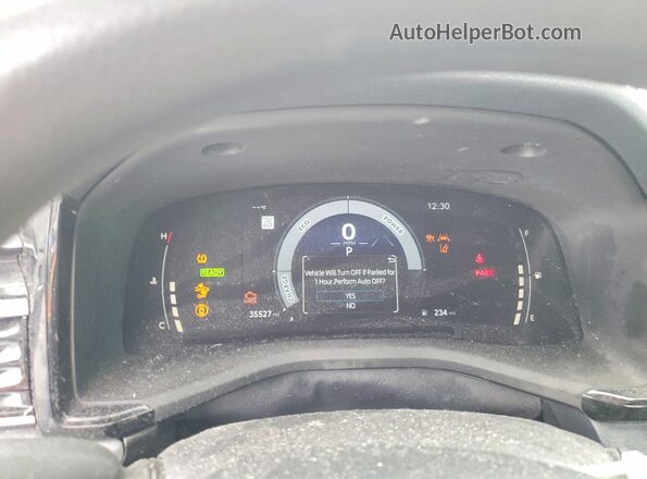 4T1DAACK0SU062121 2025 TOYOTA CAMRY Gray Instrument cluster view