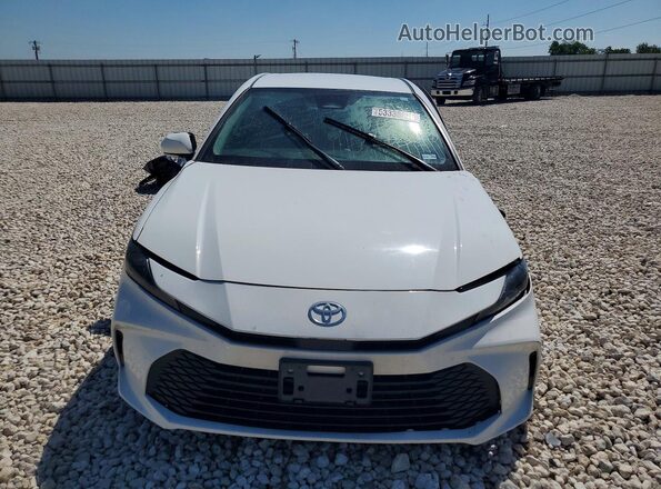 4T1DAACK0SU104187 2025 TOYOTA CAMRY White Widok z przodu