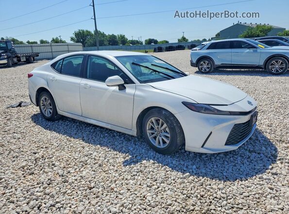 4T1DAACK0SU104187 2025 TOYOTA CAMRY White Przód prawy