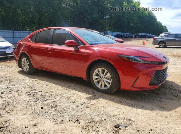 4T1DAACK0SU123452 2025 TOYOTA CAMRY Red Передня права чверть