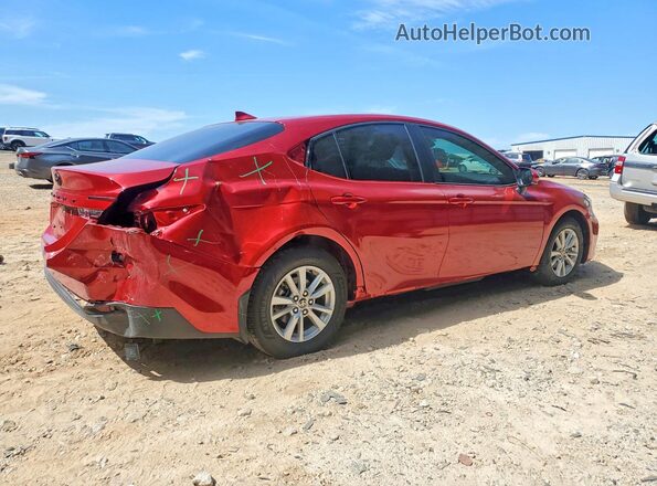 4T1DAACK0SU123452 2025 TOYOTA CAMRY Red Задня права чверть