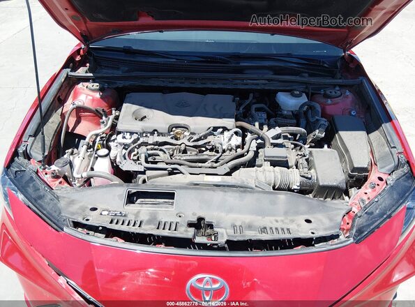 4T1DAACK0SU128120 2025 TOYOTA CAMRY Red Вид ззаду