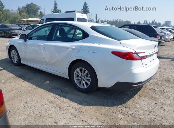 4T1DAACK0SU142051 2025 TOYOTA CAMRY White Задня ліва чверть