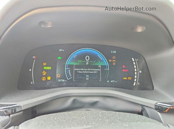 4T1DAACK0SU148769 2025 TOYOTA CAMRY Gray Instrument cluster view