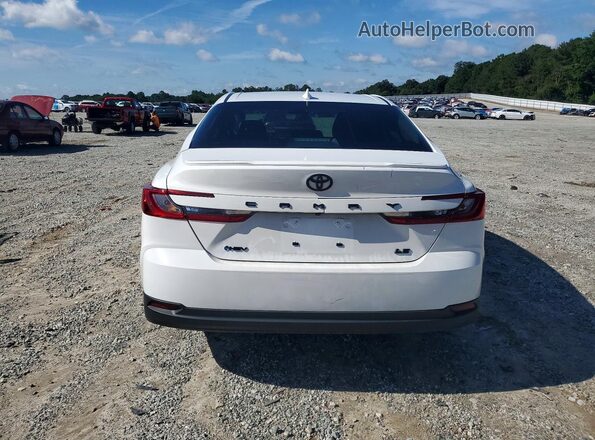4T1DAACK0SU185305 2025 TOYOTA CAMRY White Rear view