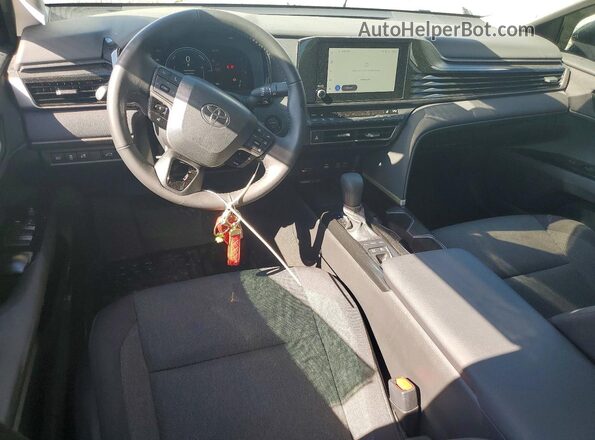 4T1DAACK0SU185305 2025 TOYOTA CAMRY White Dashboard view